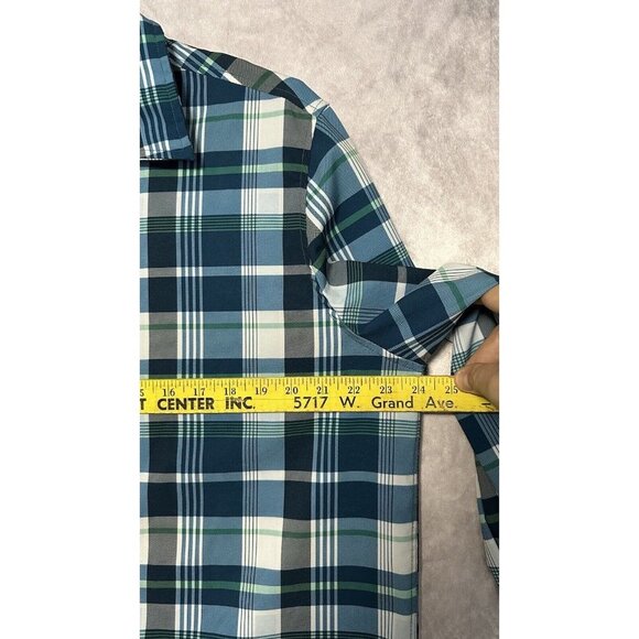 Eddie Bauer Casual Button Up Long Sleeve Shirt Men’s Large Plaid Multicolor - Picture 6 of 10